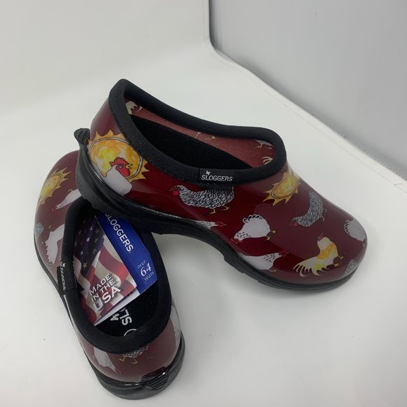 Size 6 Chicken Red Sloggers Waterproof Rain & Garden Shoes Brand New With Tags - Picture 5 of 5